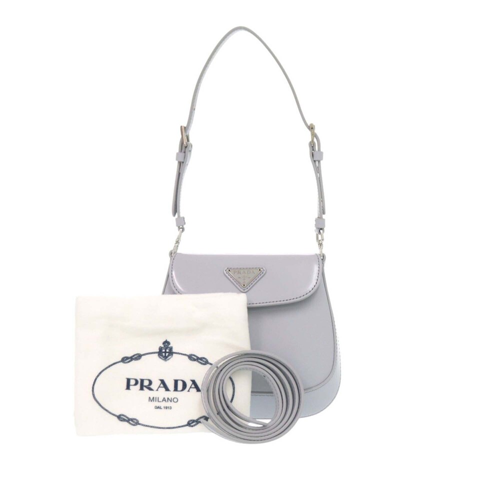 Pre-Loved Prada Mini Spazzolato Cleo Crossbody - Picture 12 of 12